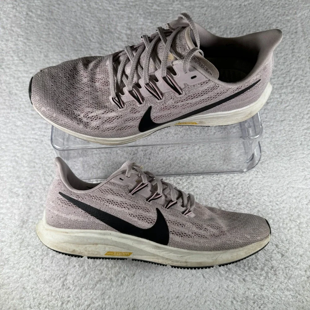Nike Air Zoom Pegasus 36 Womens Size 10 Lavender Running Shoes Sneakers Athletic